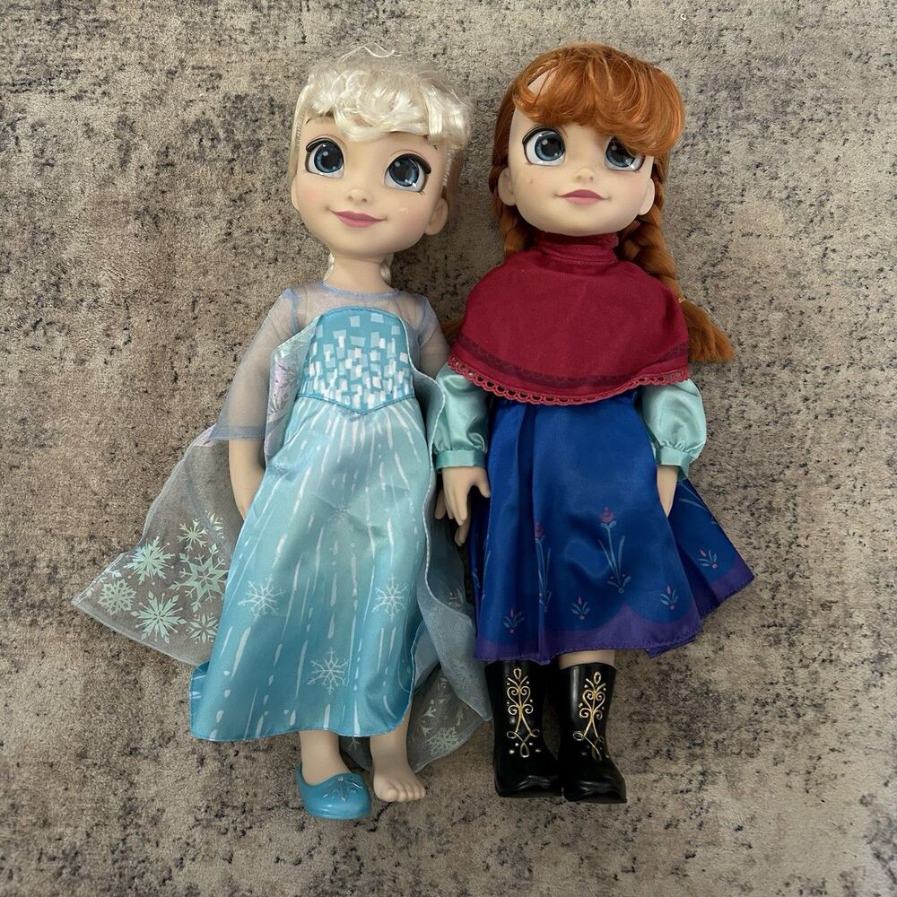 Disney Anna And Elsa Once Upon a Story Doll Frozen 16” Girls Toys